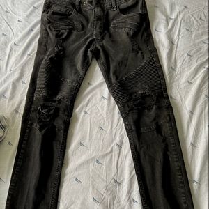 Men's Black Fashion Nova Jeans size 32